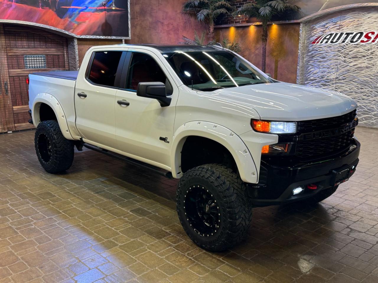 Used 2021 Chevrolet Silverado 1500 CUSTOM TRAIL BOSS - LIFTED BEAST!! Red Lthr!! for sale in Winnipeg, MB