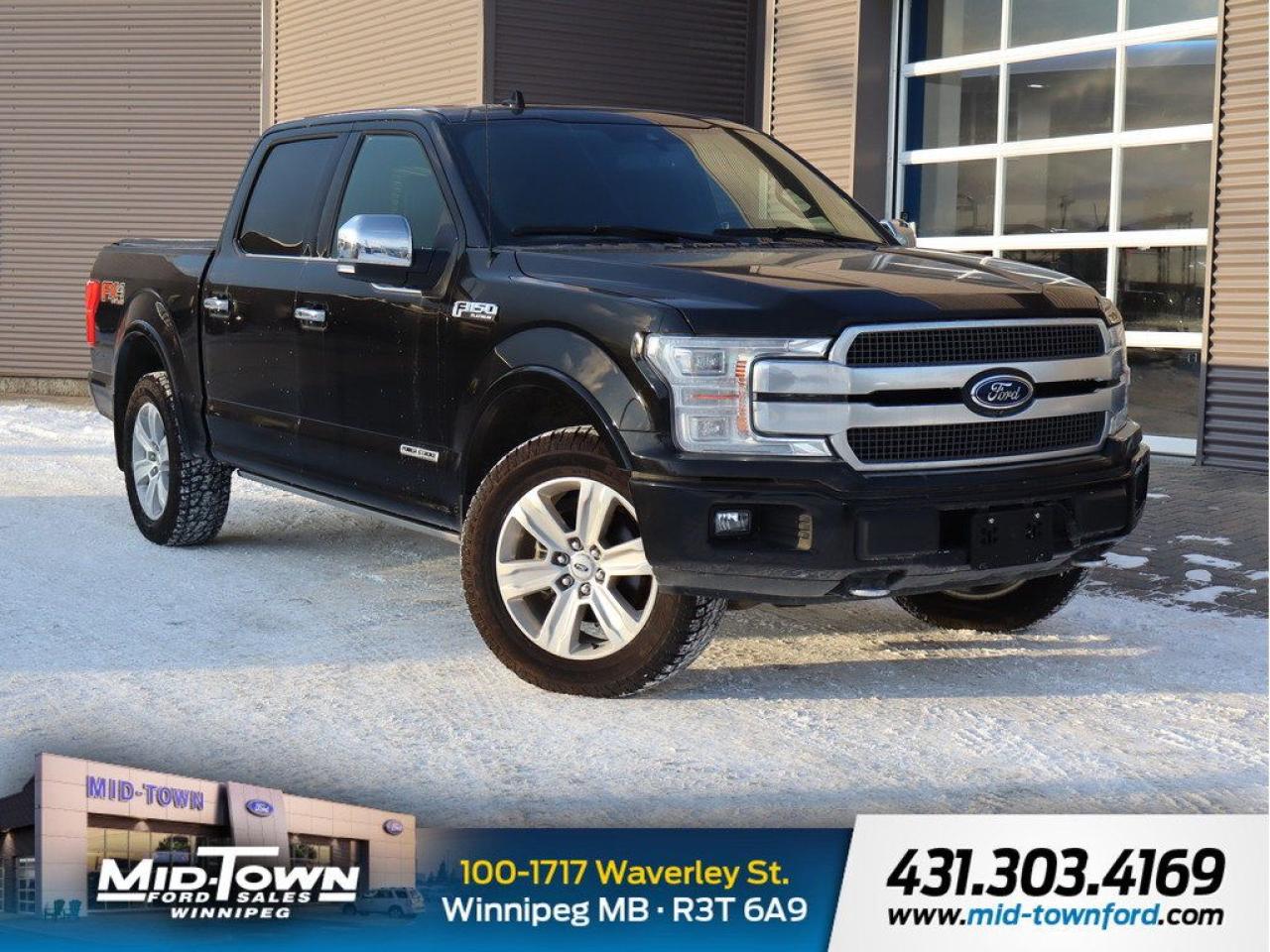 Used 2019 Ford F-150 Platinum | Adaptive Cruise | Skid Plate | 4X4 for sale in Winnipeg, MB