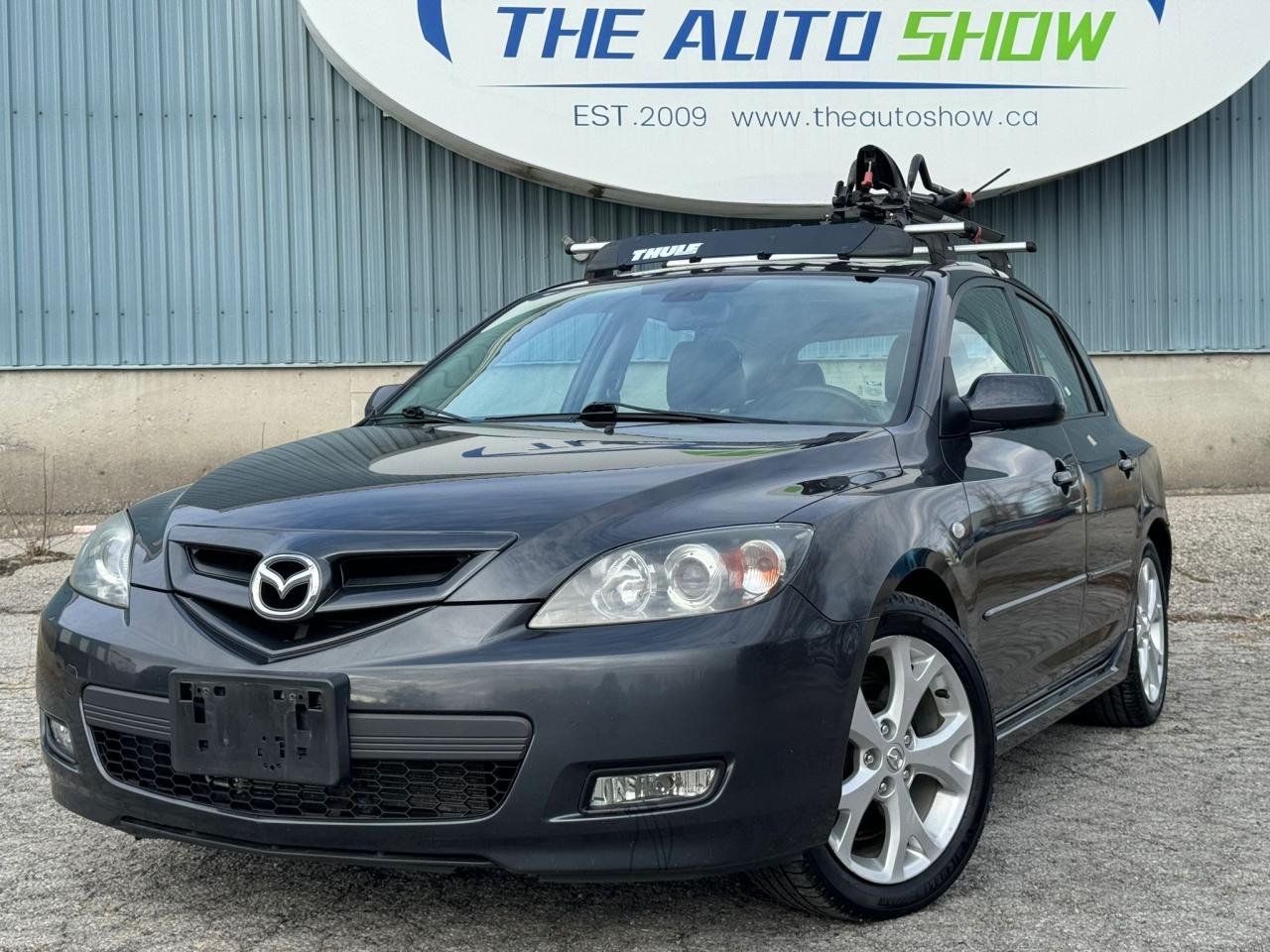 Used 2008 Mazda MAZDA3 GT | ONE OWNER | LEATHER | SUNROOF | ALLOYS for sale in Trenton, ON