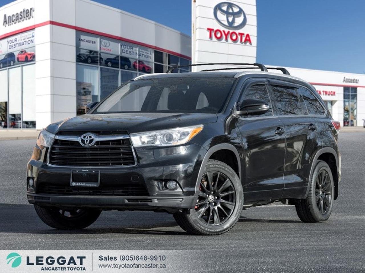 Used 2015 Toyota Highlander AWD 4DR XLE for sale in Ancaster, ON