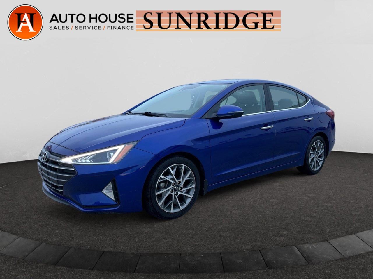 Used 2019 Hyundai Elantra LUXURY LEATHER BACKUP CAMERA SUNROOF APPLE CAR PLAY for sale in Calgary, AB