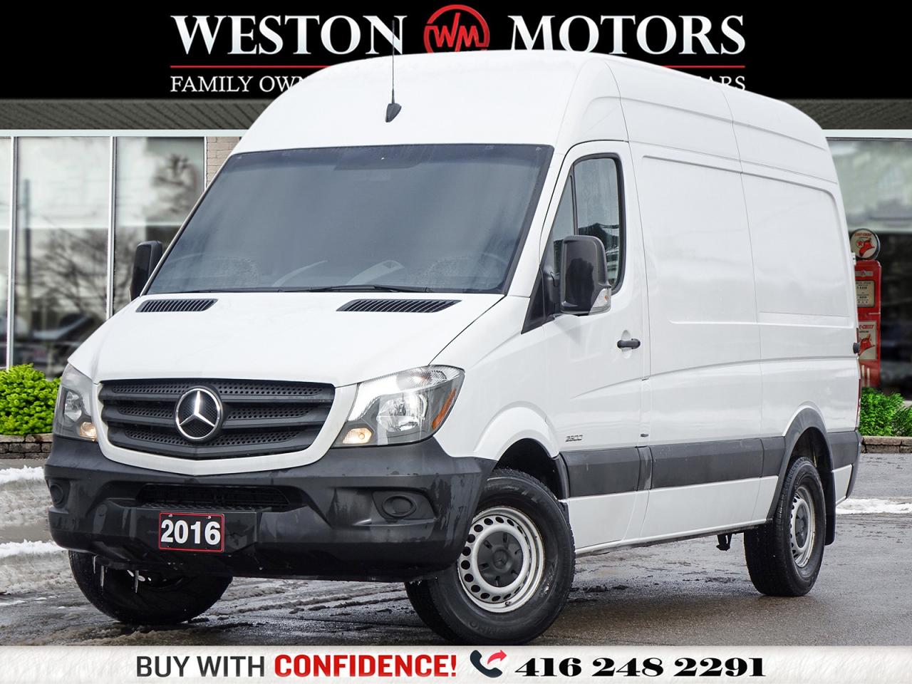 2016 Mercedes-Benz Sprinter HIGH ROOF*DIESEL*2500*REV CAM*