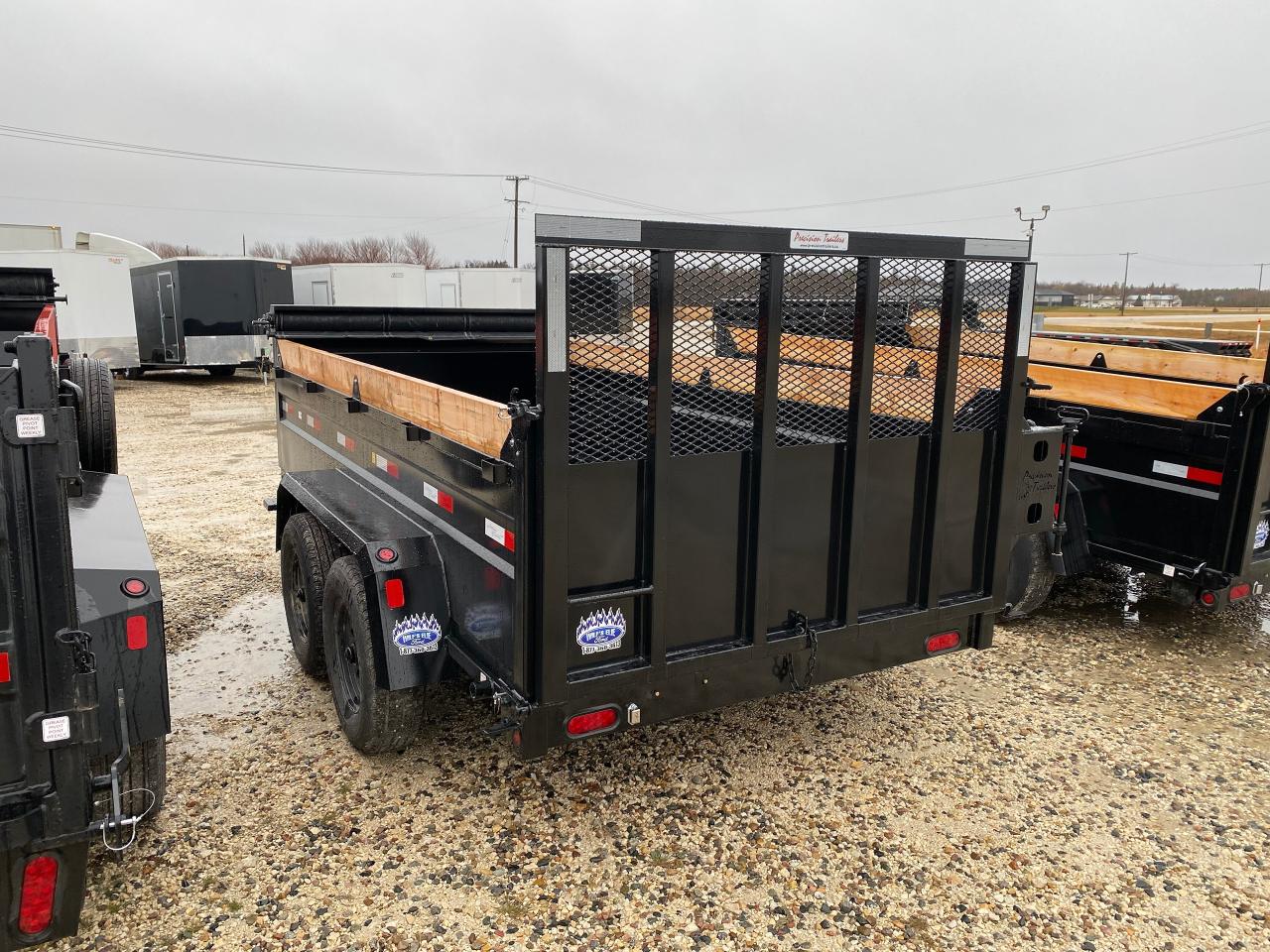 2025 Precision Dump Box Trailer 6 x 12 Precision Dump Box Trailer Photo3