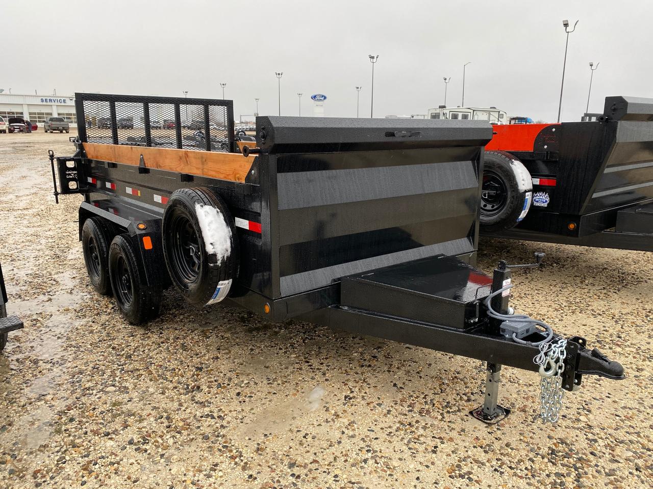 New 2025 Precision Dump Box Trailer 6 x 12 Precision Dump Box Trailer for sale in Elie, MB