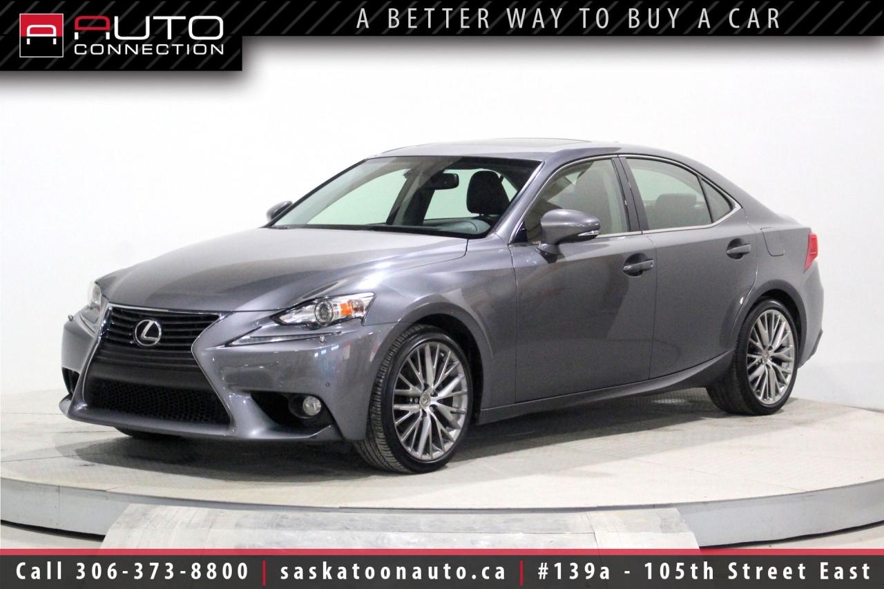 Used 2014 Lexus IS 250 - AWD - ONE OWNER - LUXURY PKG - LOW KMS - ACCIDENT FREE for sale in Saskatoon, SK