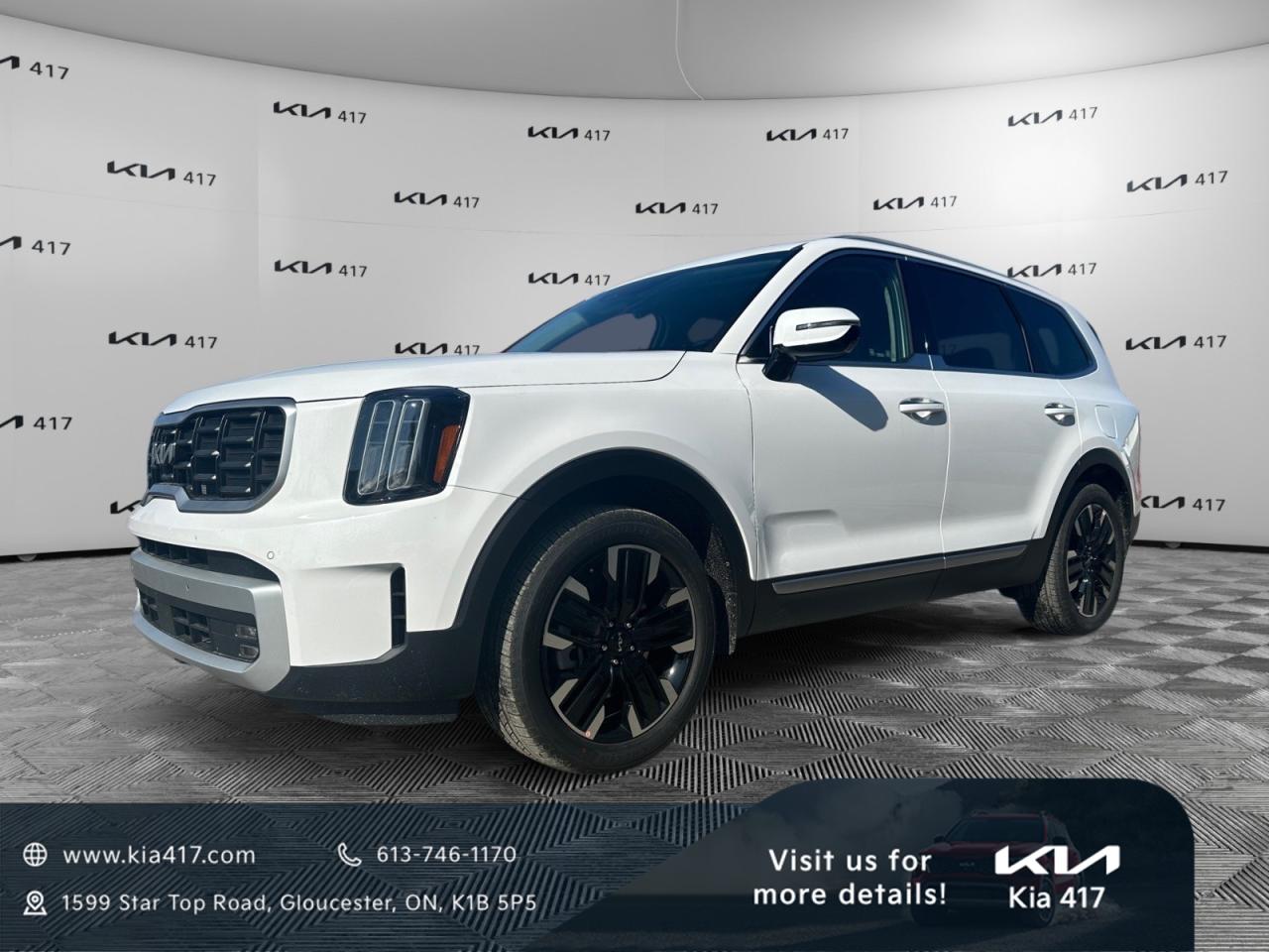 New 2024 Kia Telluride SX Limited In-Stock - Available Now for sale in Gloucester, ON