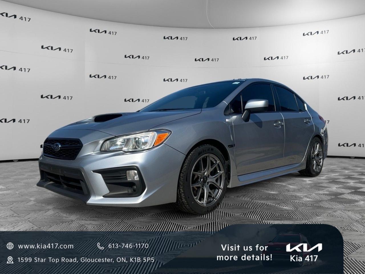 Used 2018 Subaru WRX MANUAL | AWD | CLEAN CAR! | 2 SETS OF RIMS AND TIRES | HEATED SEATS | BACK UP CAMERA | for sale in Gloucester, ON