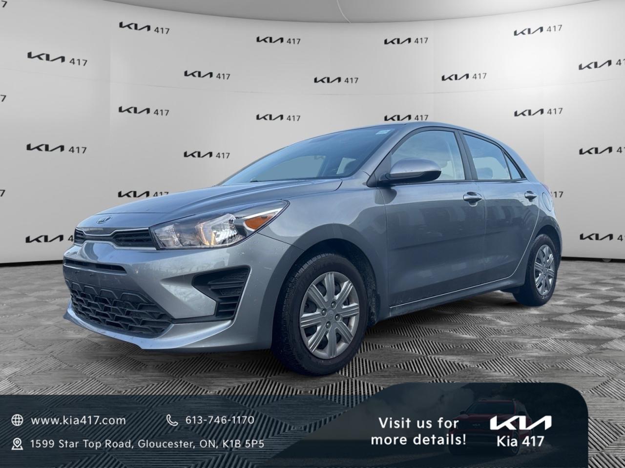 Used 2021 Kia Rio LX + | HEATED SEATS | APPLE CARPLAY | ANDROID AUTO | AIR CONDITIONING | BACK UP CAM | HEATED STEERTI for sale in Gloucester, ON