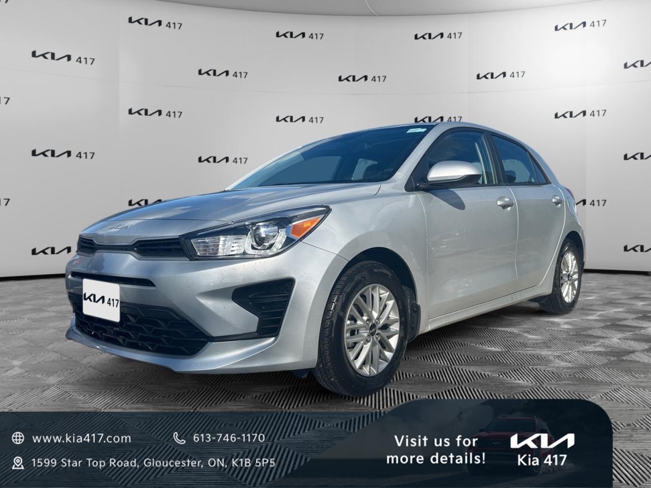 Used 2023 Kia Rio LX Premium LX PREM | BLIND SPOT DETECTION | SUNROOF | HEATED SEATS & STEERING WHEEL | APPLE CARPLAY | ANDROID A for sale in Gloucester, ON