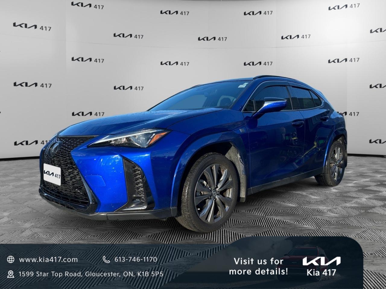 Used 2024 Lexus UX 250H F SPORT | AWD | HYBRID | LEATHER | APPLE CARPLAY | SUNROOF | SAFETY TECH | BACK UP CAM for sale in Gloucester, ON