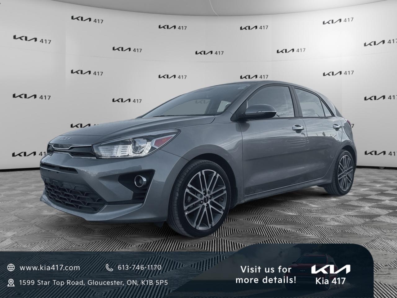 Used 2023 Kia Rio EX Premium SUNROOF | HEATED SEATS | BLIND SPOT | PUSH BUTTON | HEATED STEERING WHEEL | APPLE CARPLAY for sale in Gloucester, ON