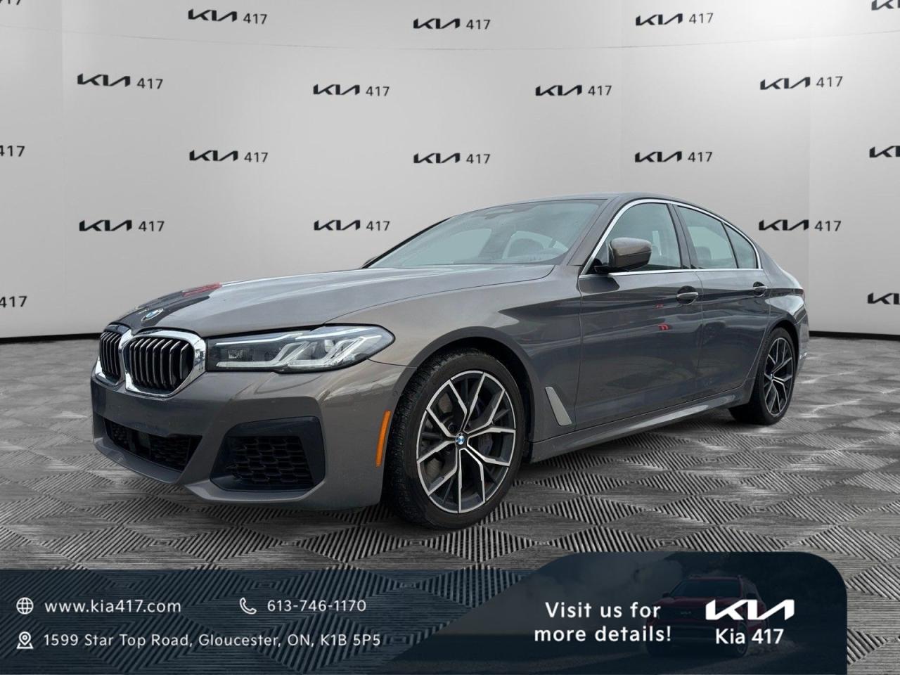 Used 2022 BMW 540 i xDrive M-SPORT | PREMIUM ENHANCED | AWD | HEADS UP DISPLAY | DIGITAL DASH | HARMON KARDON | SOFT CLOSE DOOR for sale in Gloucester, ON