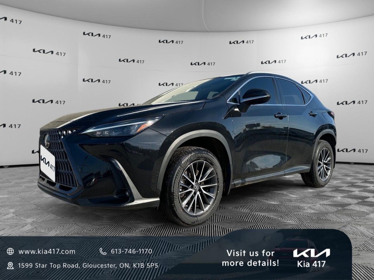 Used 2023 Lexus NX 350h AWD | HYBRID | PREMIUM PACKAGE | HEATED VENTILATED SEATS | POWER LIFTGATE | LEXUS SAFETY SUITE for sale in Gloucester, ON