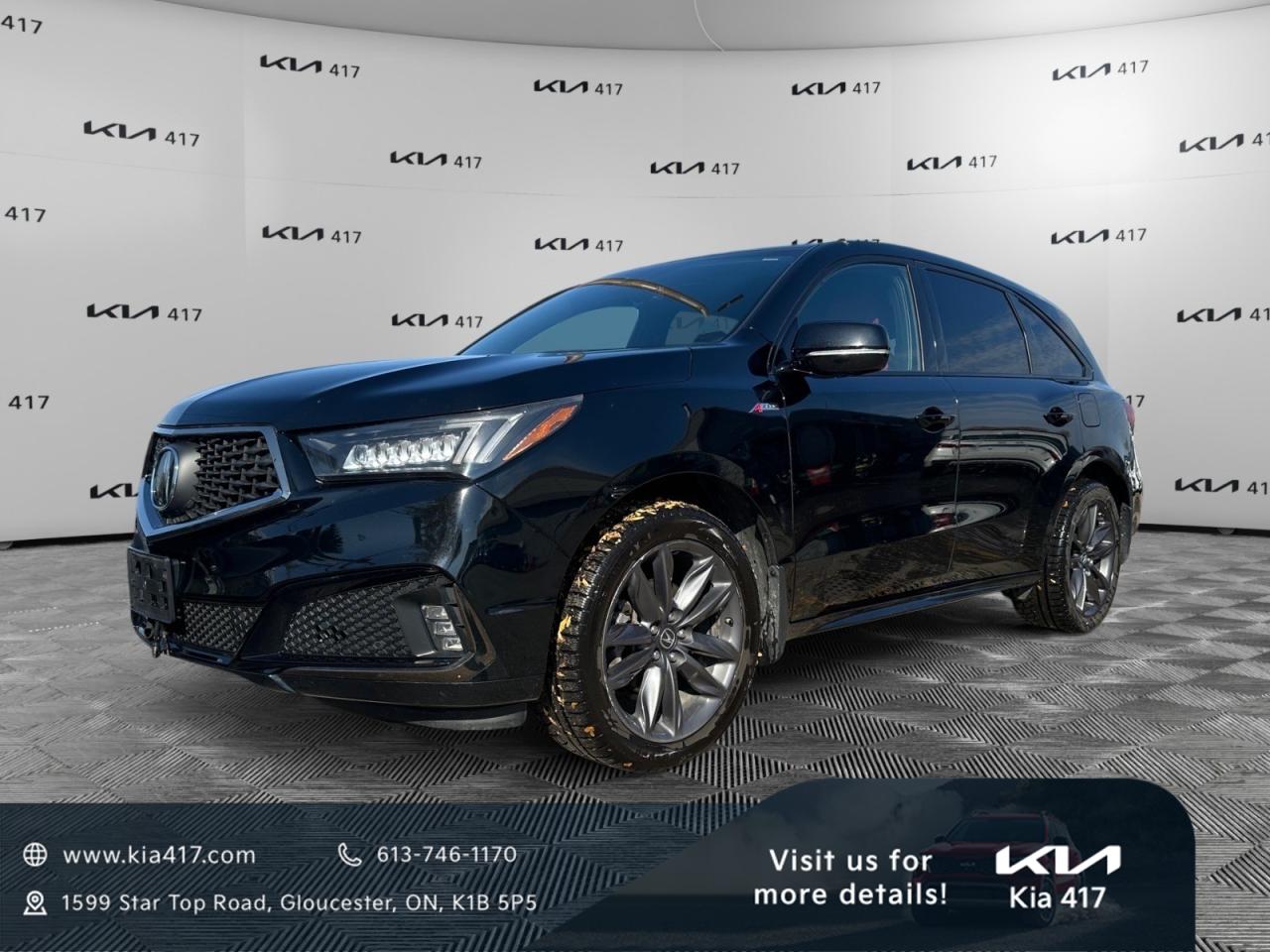 Used 2020 Acura MDX A-Spec A-SPEC | SUPER HANDLING AWD | 10.2 INCH DISP | APPLE CARPLAY | WIRELESS CHARGER | ELS SOUND | 20