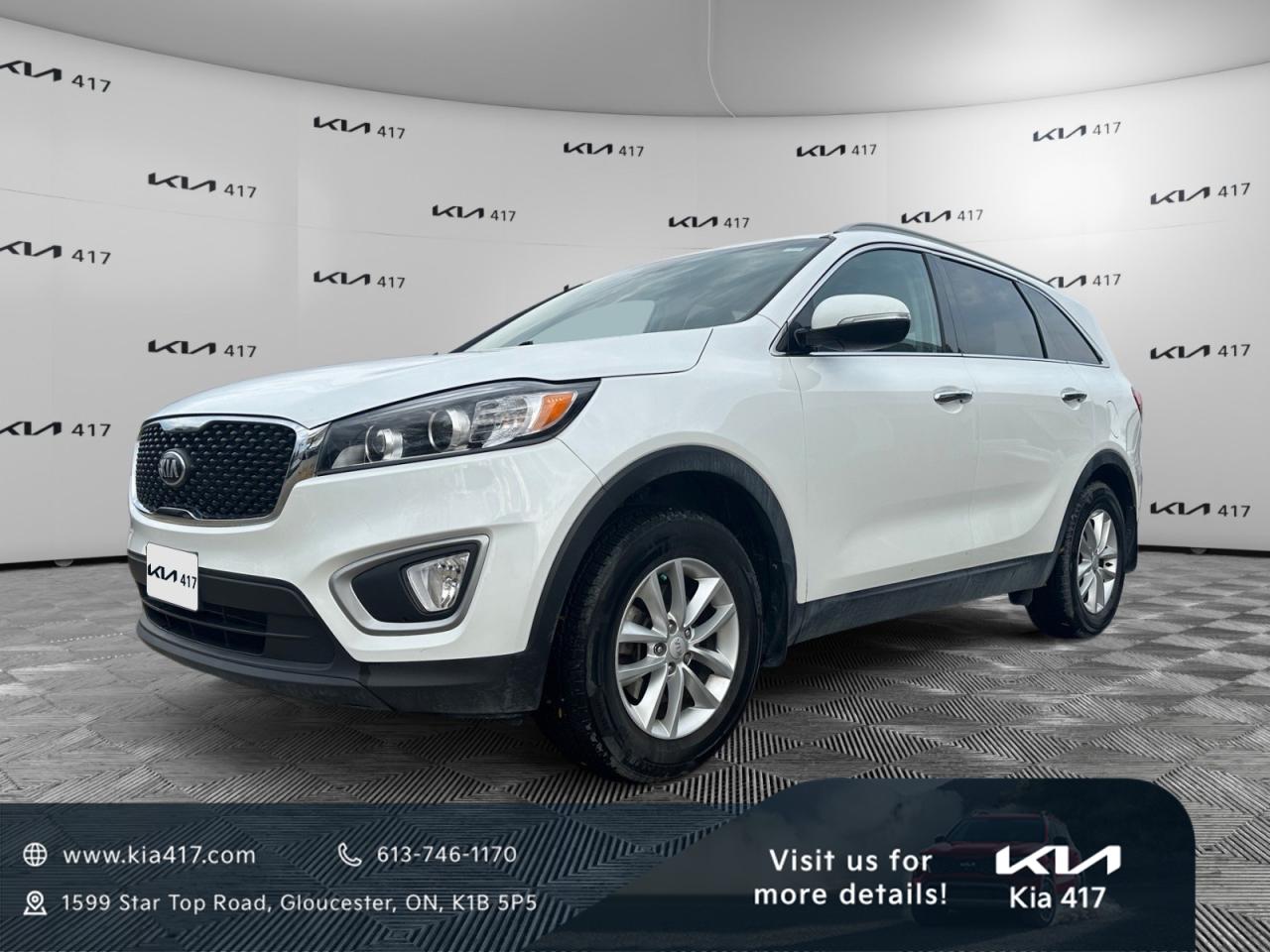 Used 2017 Kia Sorento 2.4L LX ONE OWNER | NO ACCIDENTS | BLUETOOTH | BACK UP CAMERA | for sale in Gloucester, ON