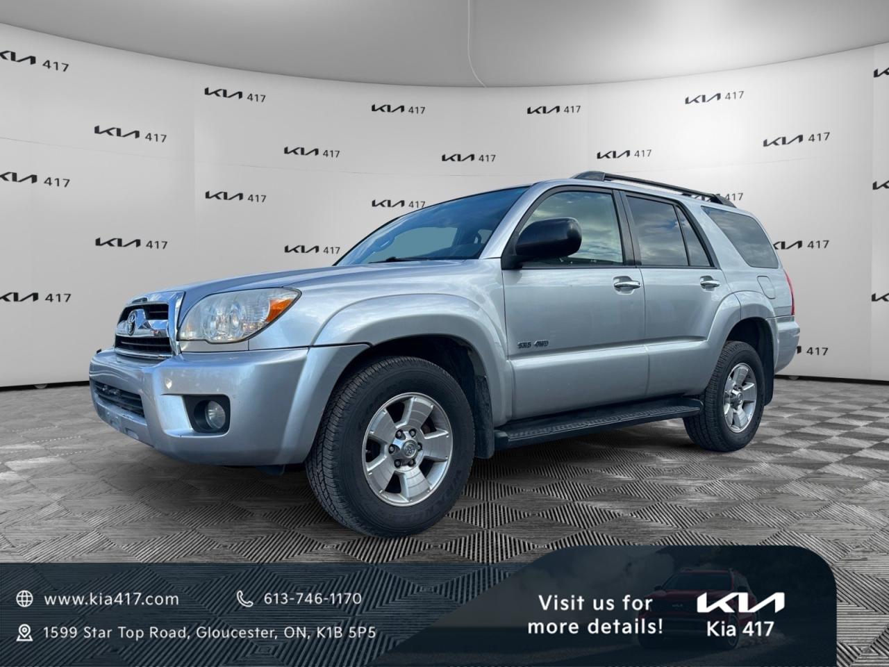 Used 2008 Toyota 4Runner SR5 V6 SR5 | 4X4 | KELYESS ENTRY for sale in Gloucester, ON