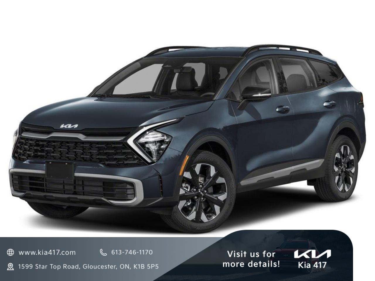 New 2025 Kia Sportage X-Line Limited w/Black Interior ARRIVING SOON - AVAILABLE FOR RESERVATION for sale in Gloucester, ON