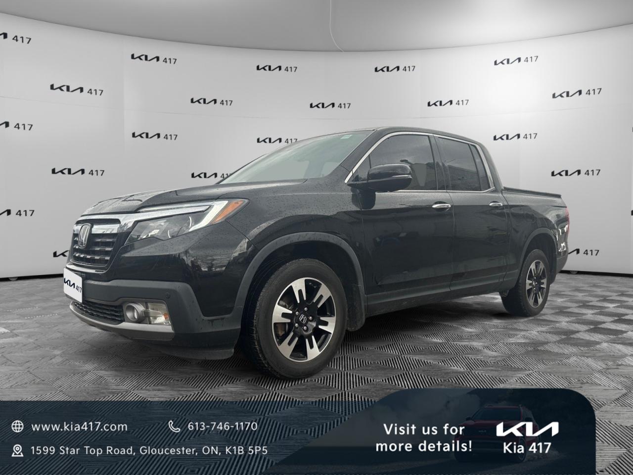 Used 2020 Honda Ridgeline Touring LEATHER | HEATED SEATS | SUNROOF | NAVI | CARPLAY | BLIND SPOT | VENTILATED SEATS | POWER FOLD MIRRO for sale in Gloucester, ON