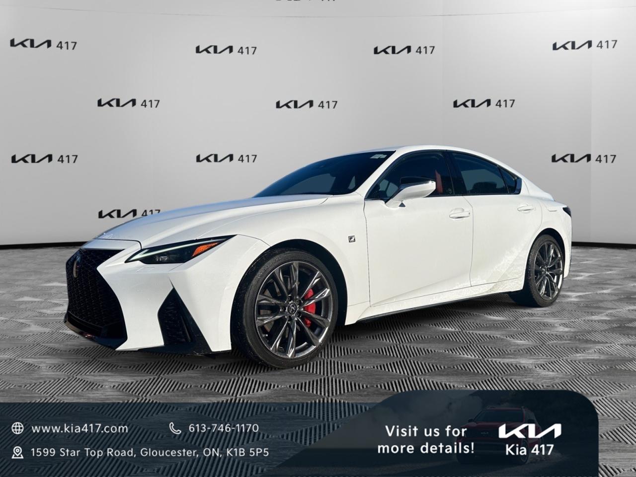 Used 2022 Lexus IS 300 F-SPORT | AWD | BLIND SPOT MONITORING | LEATHER HEATED SEATS | HEATED STEERING WHEEL | PUSH BUTTON for sale in Gloucester, ON