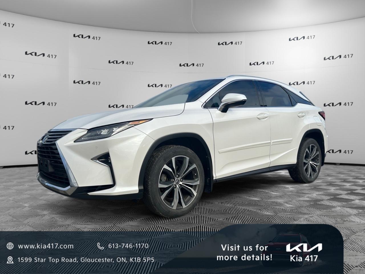 Used 2018 Lexus RX 350 AWD | SUNROOF | BLIND SPOT MONITORING | LEATHER HEATED SEATS | HEATED STEERING WHEEL | PUSH BUTTON for sale in Gloucester, ON