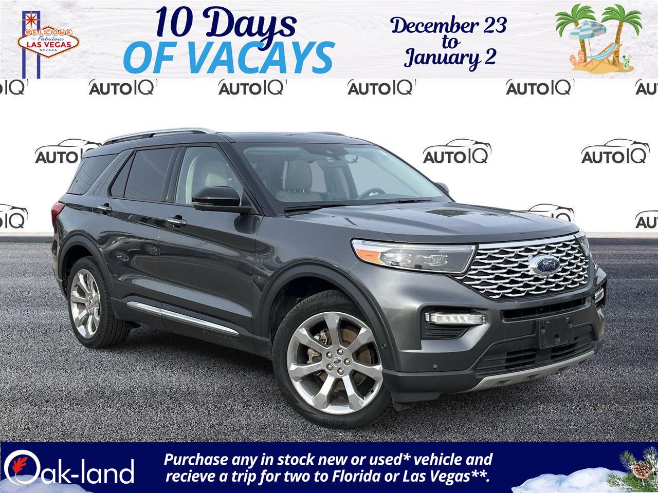 Used 2020 Ford Explorer Platinum for sale in Oakville, ON