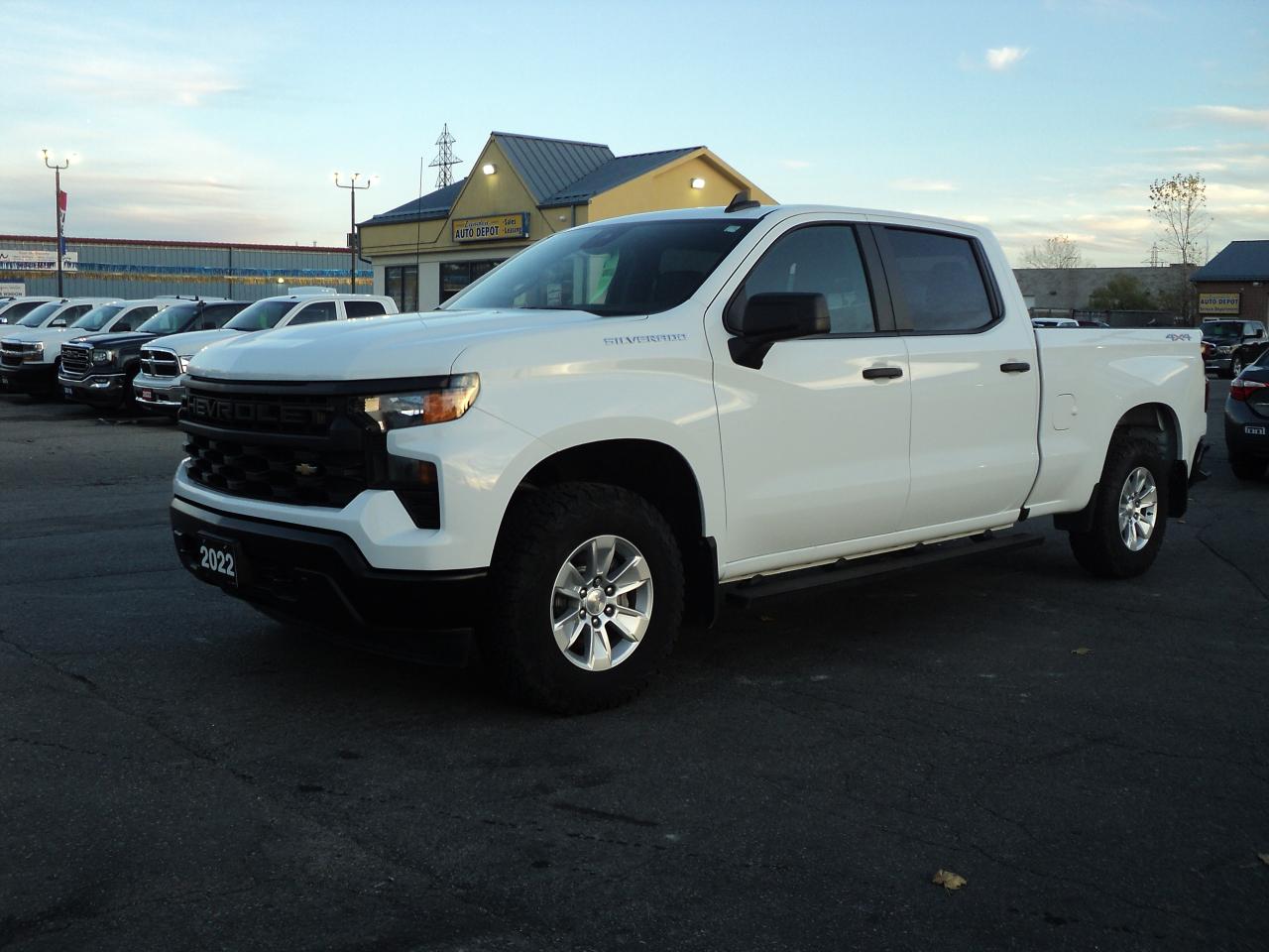 Used 2022 Chevrolet Silverado 1500 WT CrewCab 4x4 2.7L4cylGas 6'7