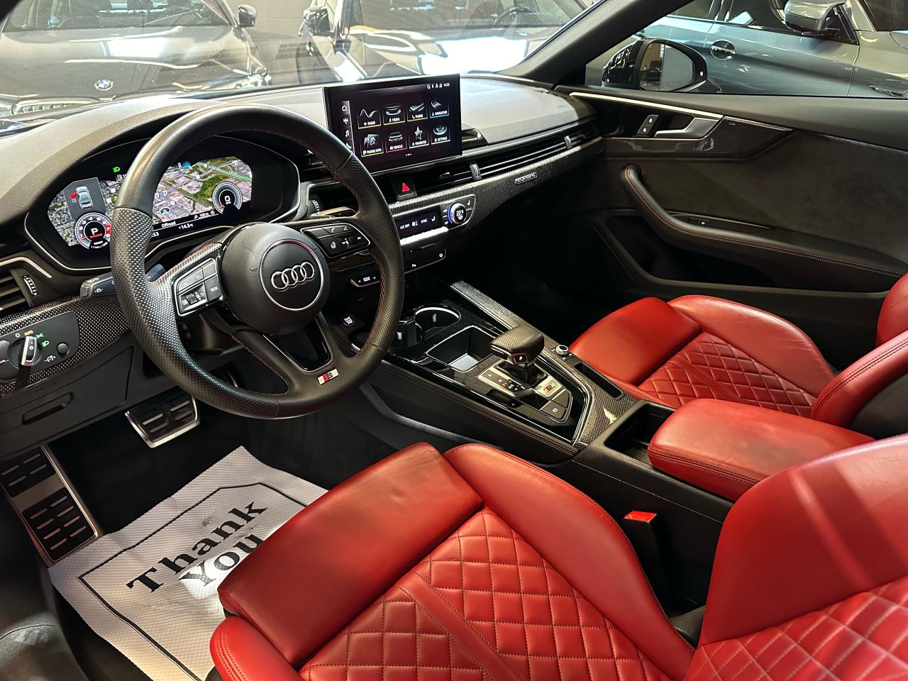 2021 Audi S5 COUPE|RED INT.|MASSAGE|NAV|LANE KEEP|BSM| - Photo #7