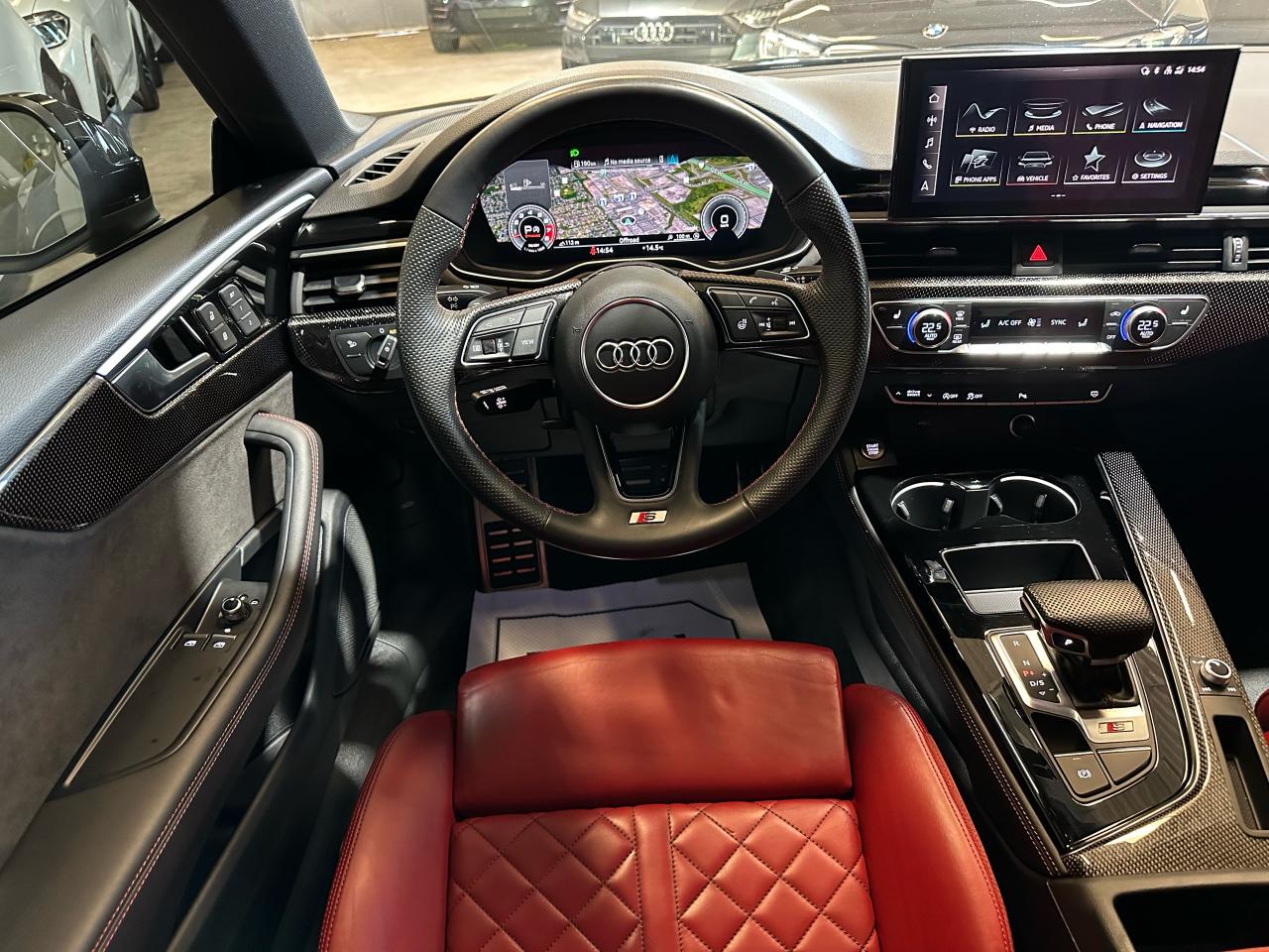 2021 Audi S5 COUPE|RED INT.|MASSAGE|NAV|LANE KEEP|BSM| - Photo #10