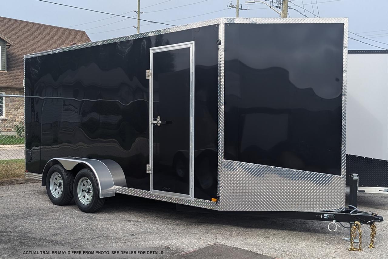 New 2024 Canadian Trailer Company 7x16 V-Nose Cargo Trailer Steel Tandem Axle for sale in Guelph, ON