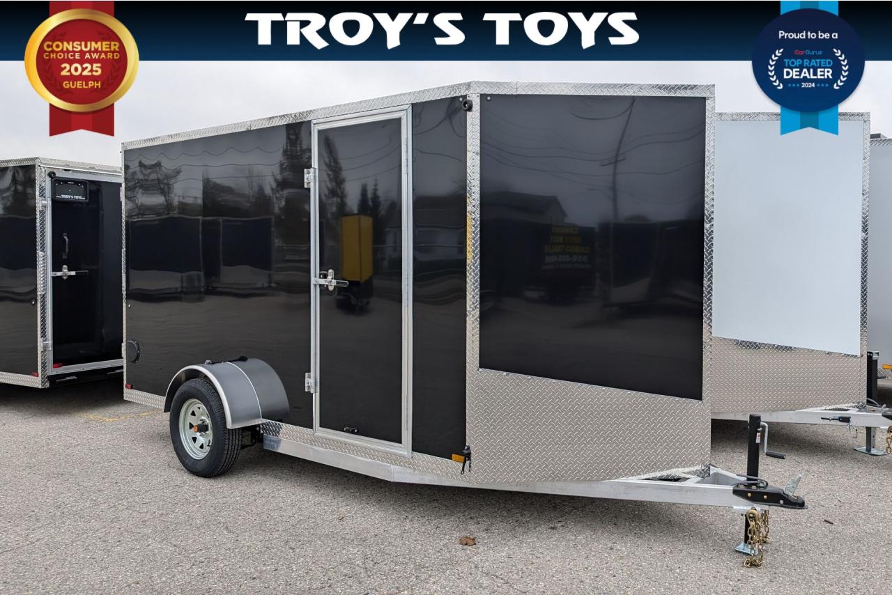 2024 Canadian Trailer Company 6x12  V-Nose Cargo Trailer Aluminum Single Axle