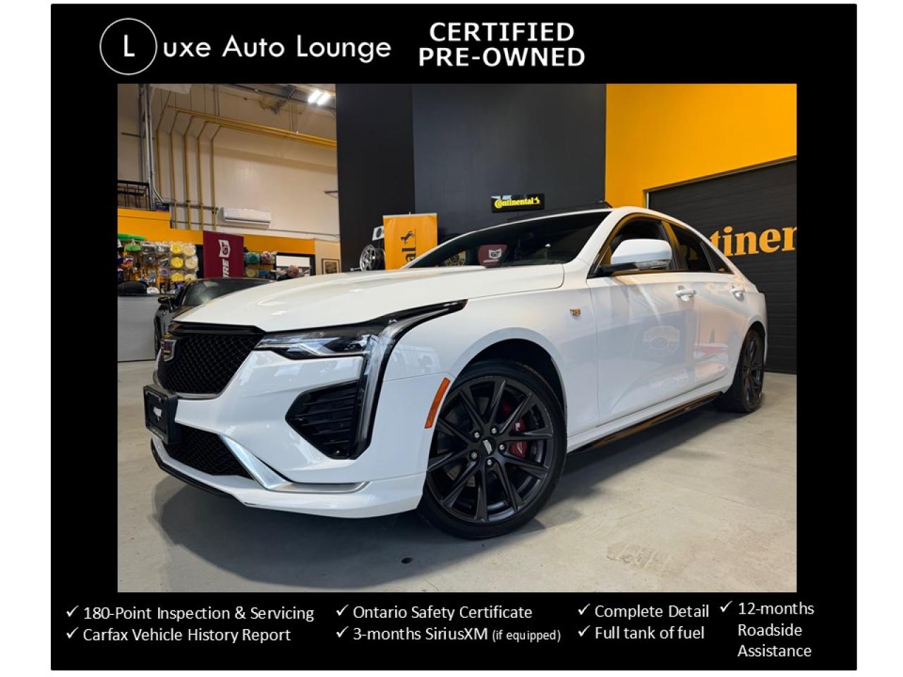 Used 2020 Cadillac CT4 SPORT AWD, LOW KM! BOSE, SUNROOF, HUD, LEATHER!! for sale in Orleans, ON