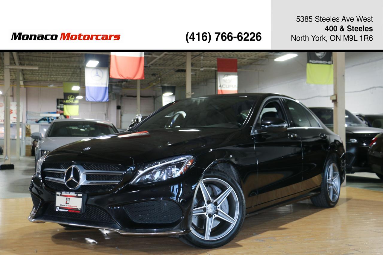 Used 2016 Mercedes-Benz C-Class C300 4MATIC - AMG PKG|ONE OWNER|PANO|NAVI|CAMERA for sale in North York, ON