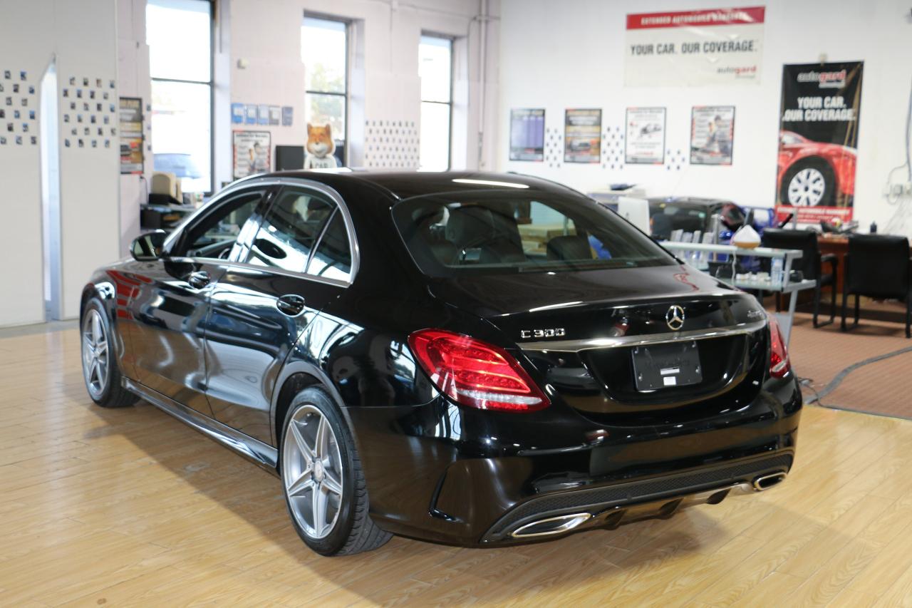 2016 Mercedes-Benz C-Class C300 4MATIC - AMG PKG|ONE OWNER|PANO|NAVI|CAMERA - Photo #4