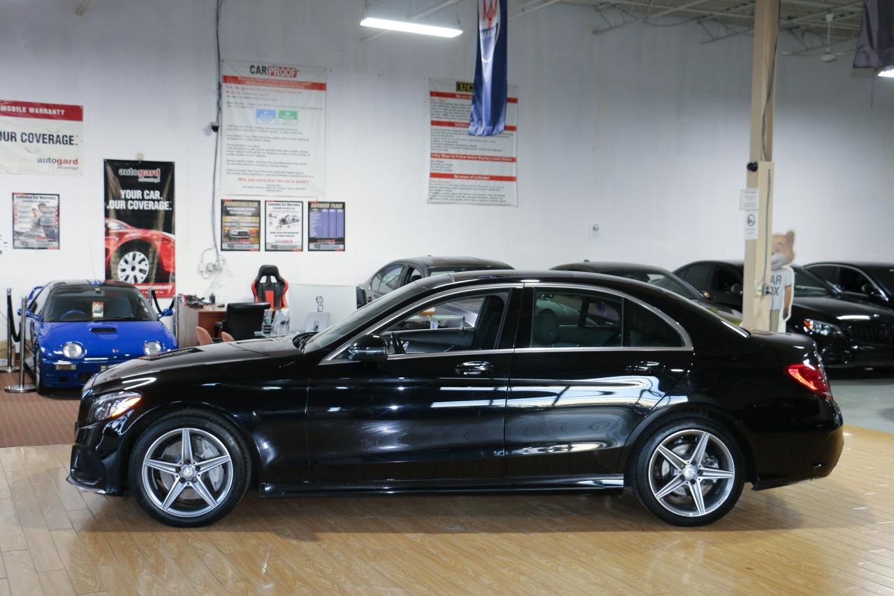 2016 Mercedes-Benz C-Class C300 4MATIC - AMG PKG|ONE OWNER|PANO|NAVI|CAMERA - Photo #3