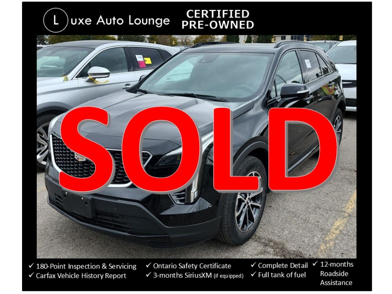 Used 2022 Cadillac XT4 SPORT, LOW KM, SUNROOF, BOSE, AWD, CAMERA MIRROR! for sale in Orleans, ON