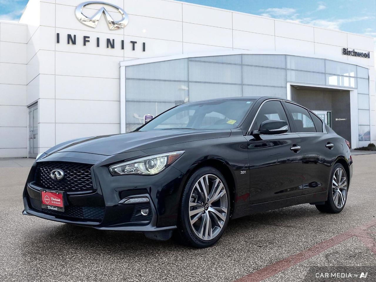 Used 2020 Infiniti Q50 Signature Edition Locally Owned | One Owner | Low KM's for sale in Winnipeg, MB