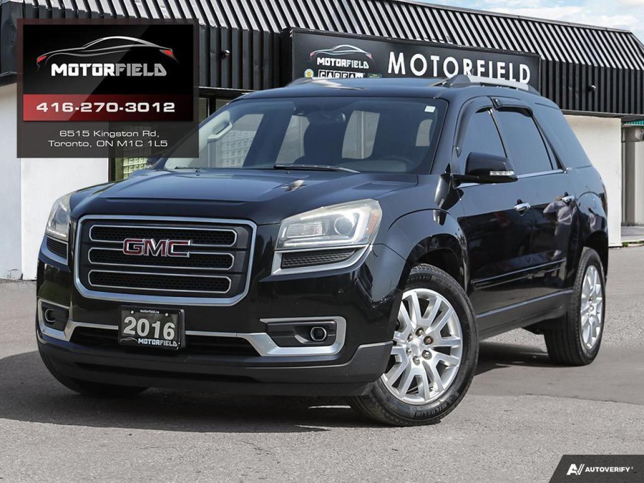 Used 2016 GMC Acadia V6 AWD SLT-1*Accident Free, Leather, Sunroof* for sale in Scarborough, ON