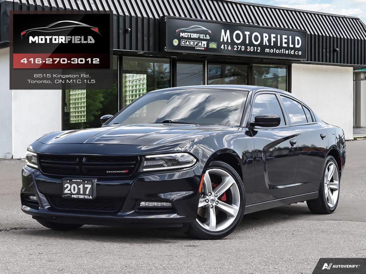 Used 2017 Dodge Charger SXT Premium Plus *Accident Free, Sunroof, Loaded* for sale in Scarborough, ON