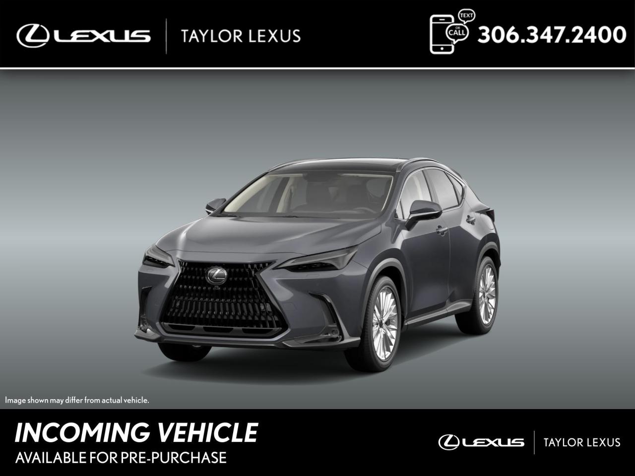 New 2025 Lexus NX 350h for sale in Regina, SK