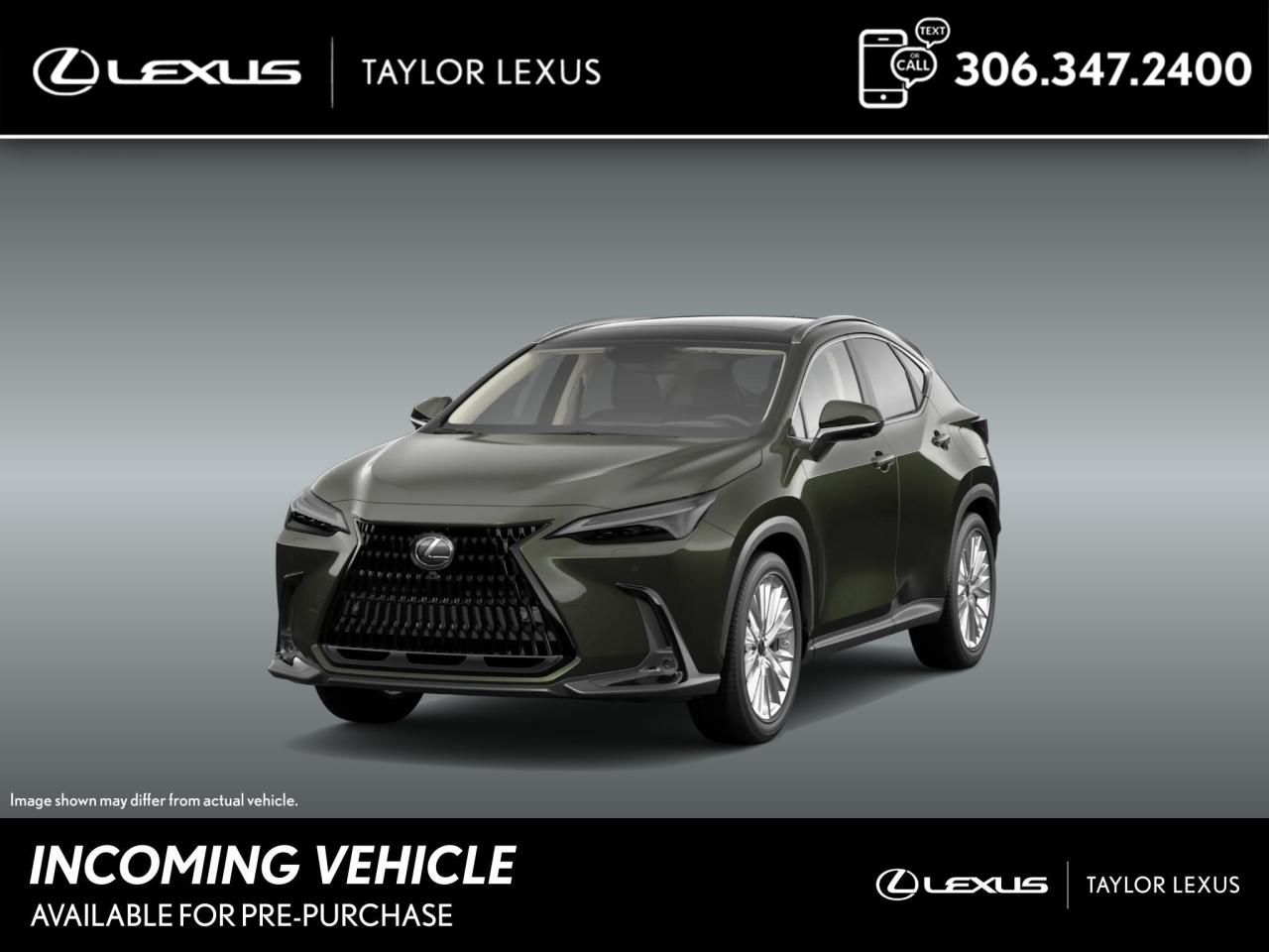 New 2025 Lexus NX 350h for sale in Regina, SK