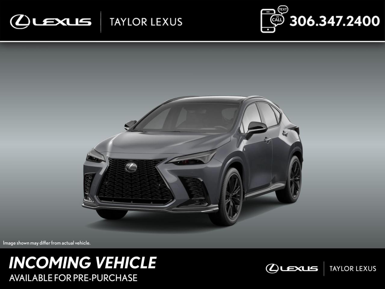 New 2025 Lexus NX 350 for sale in Regina, SK