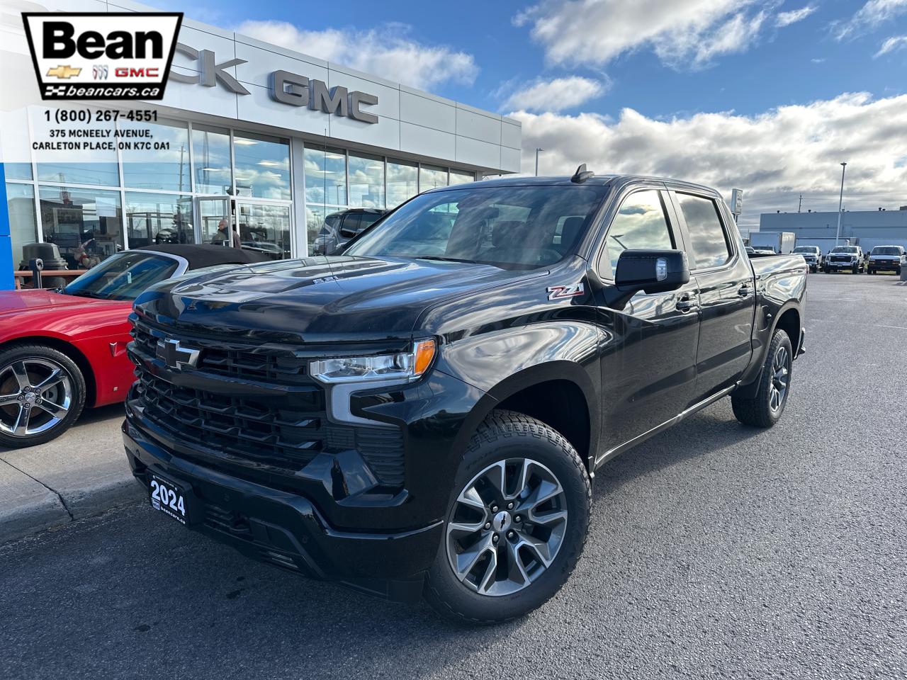 New 2024 Chevrolet Silverado 1500 RST 6.2L V8 WITH REMOTE START/ENTRY, HEATED FRONT SEATS, HEATED STEERING WHEEL, HD SURROUND VISION for sale in Carleton Place, ON