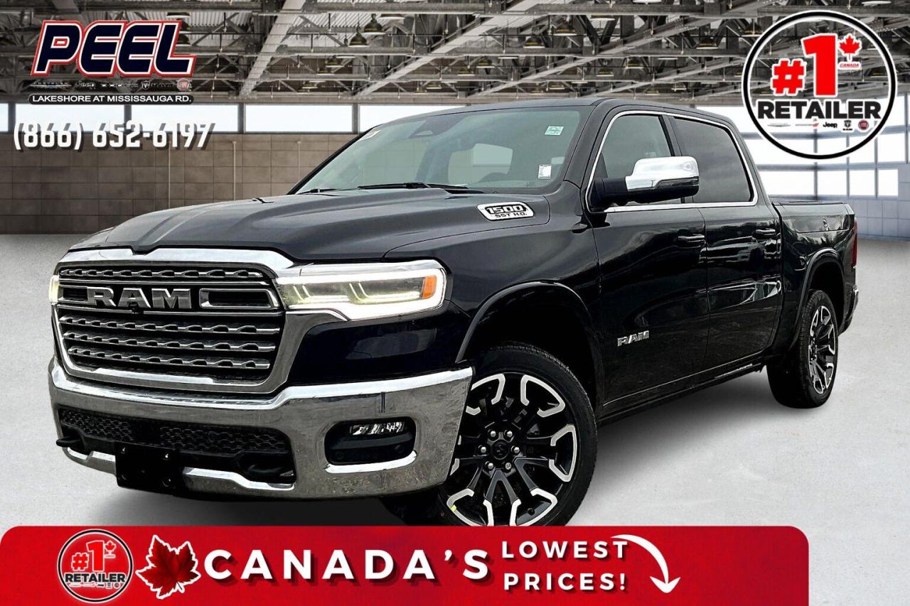 New 2025 RAM 1500 LONGHORN | Crew | 540HP | Dual-Pane Roof for sale in Mississauga, ON