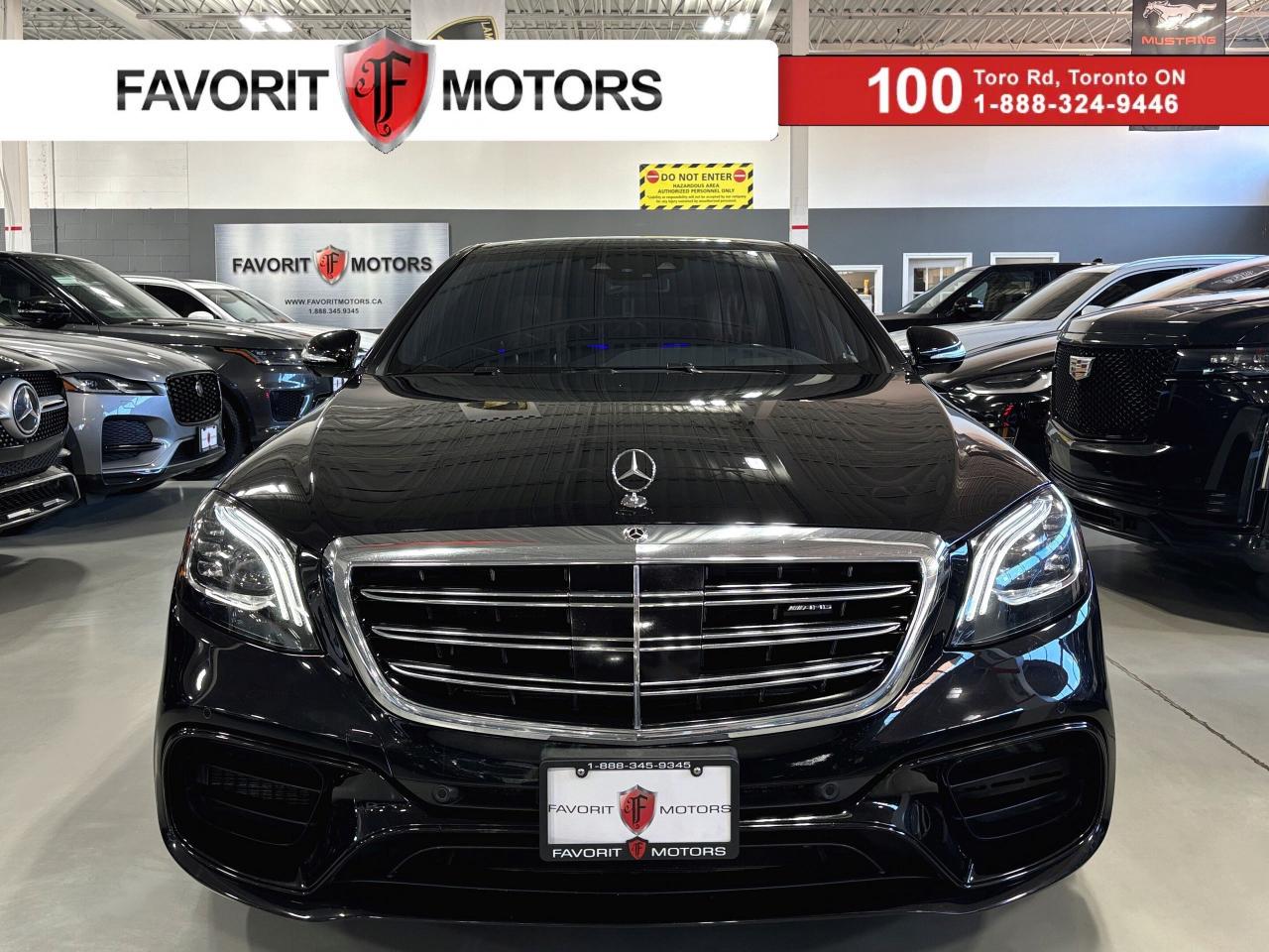 Used 2019 Mercedes-Benz S-Class S63 AMG4MATIC+V8BITURBOFULLRECLINEREARSCREENS for Sale in North York, Ontario