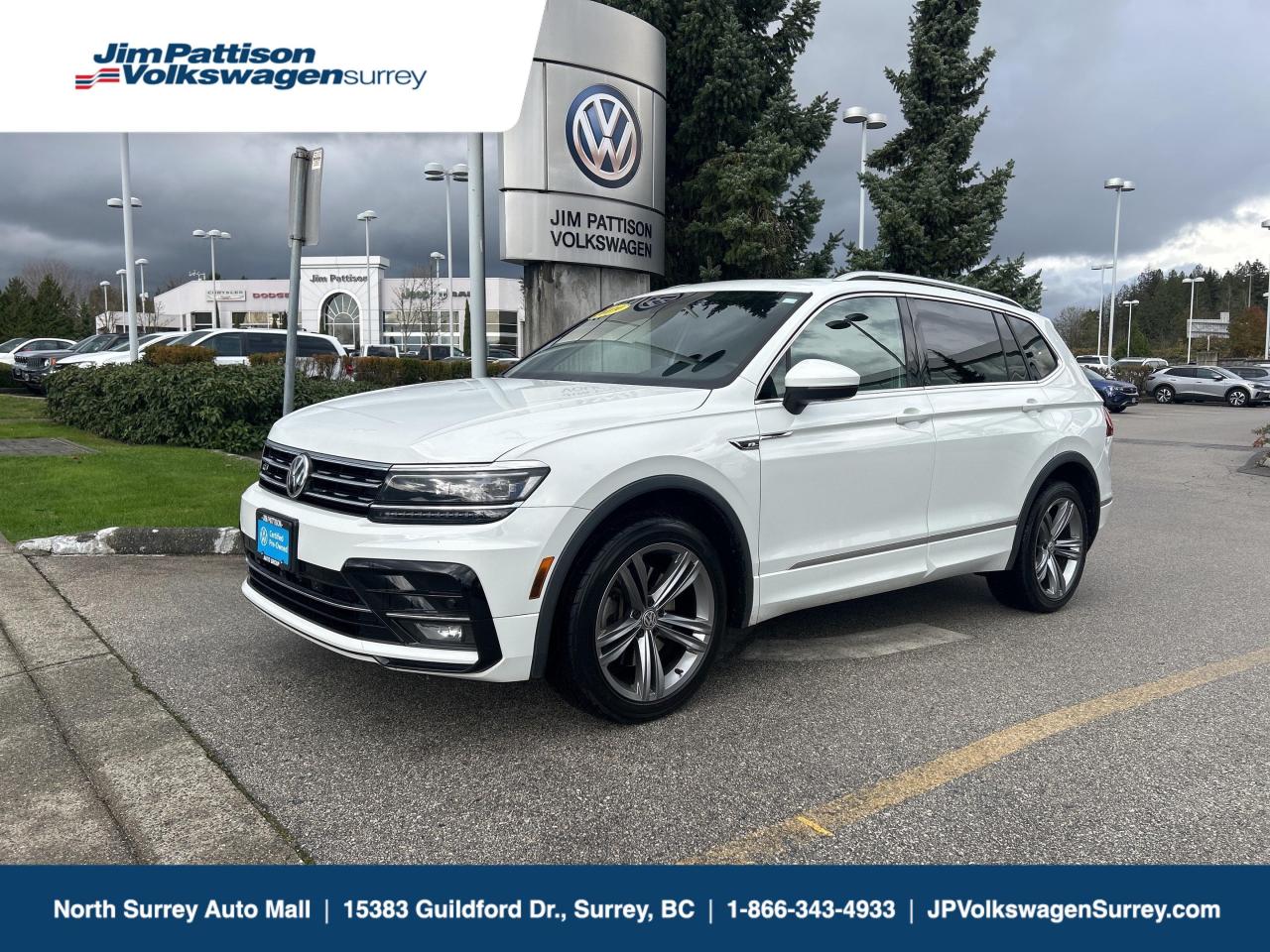 Used 2019 Volkswagen Tiguan Highline 4MOTION for sale in Surrey, BC