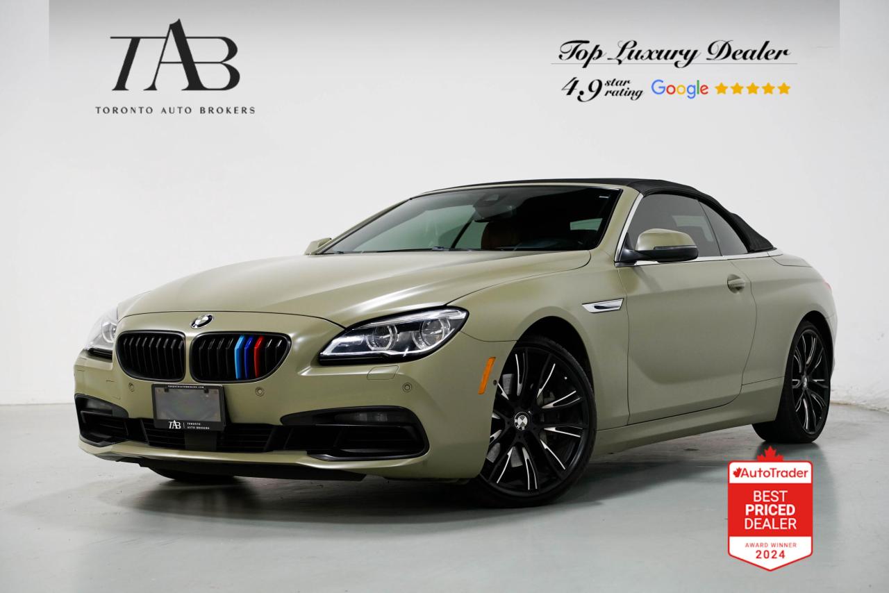 Used 2016 BMW 6 Series 650i XDRIVE | BROWN LEATHER | 20 IN WHEELS for sale in Vaughan, ON