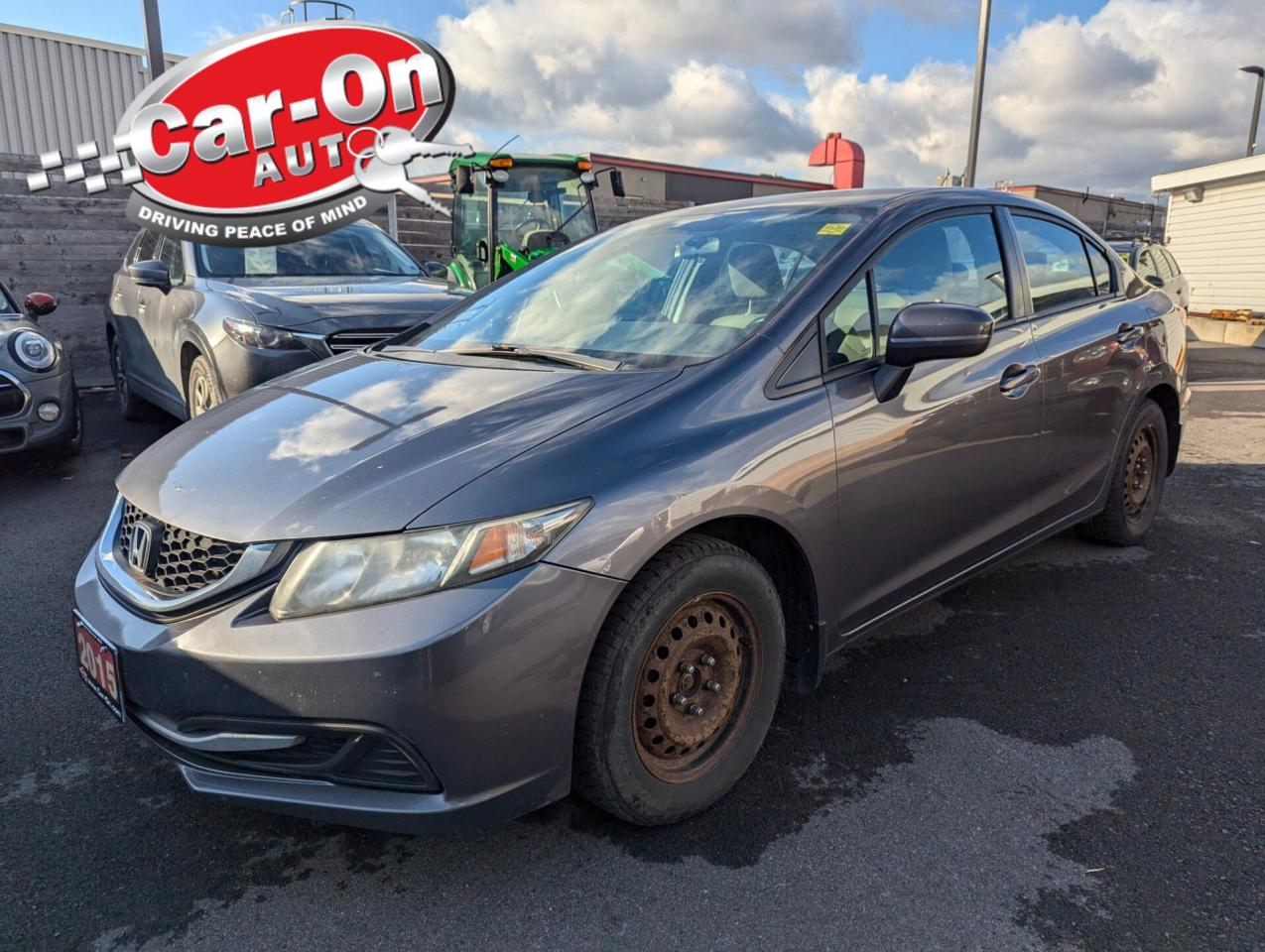 Used 2015 Honda Civic LX | 5-SPEED | HTD SEATS | REAR CAM | LOW KMS! for sale in Ottawa, ON