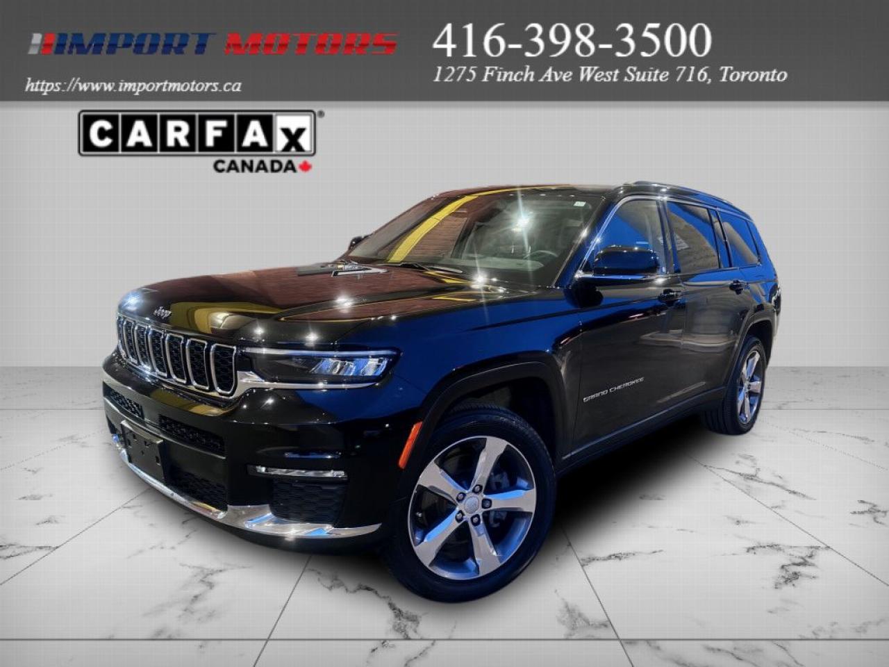 Used 2021 Jeep Grand Cherokee WK2 GRAND CHEROKEE L LIMITED 4X4 for sale in North York, ON