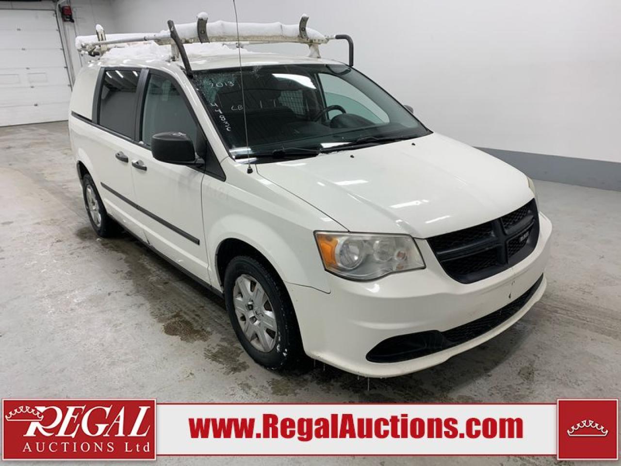 Used 2013 RAM Cargo Van C/V for sale in Calgary, AB