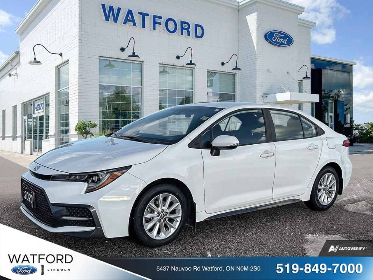 Used 2020 Toyota Corolla SE CVT for sale in Watford, ON